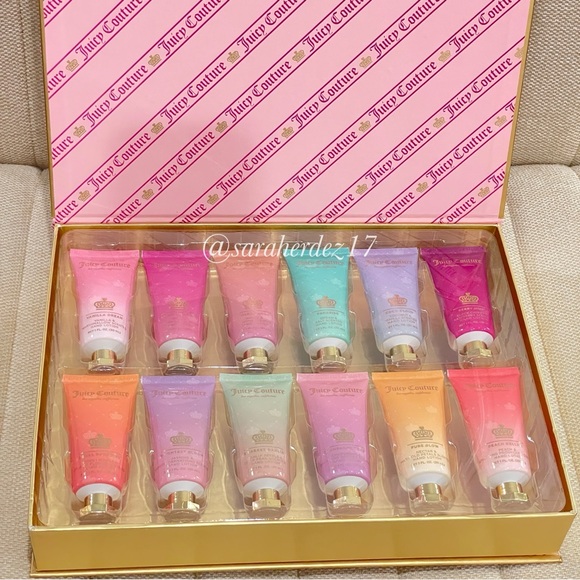 Juicy Couture Other - NEW Juicy Couture Gift‎ Box Lotion 12 Piece Gift Set